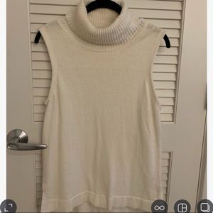 J Crew Sleeveless Turtleneck Top